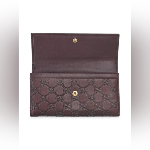 Guccissima Lovely Heart Continental Wallet - Picture 4 of 11